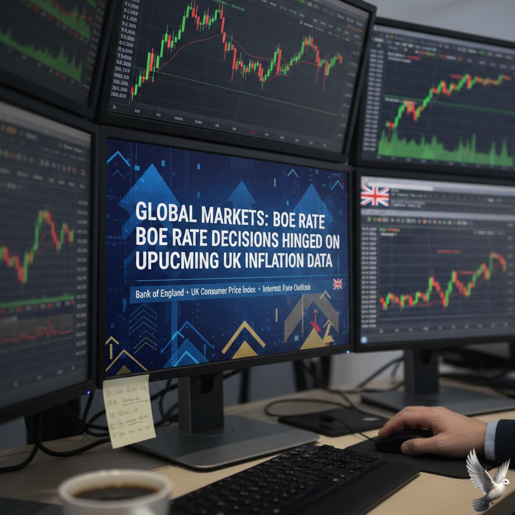 Global Markets: BOE Rate Decisions Hinged on Upcoming UK Inflation Data