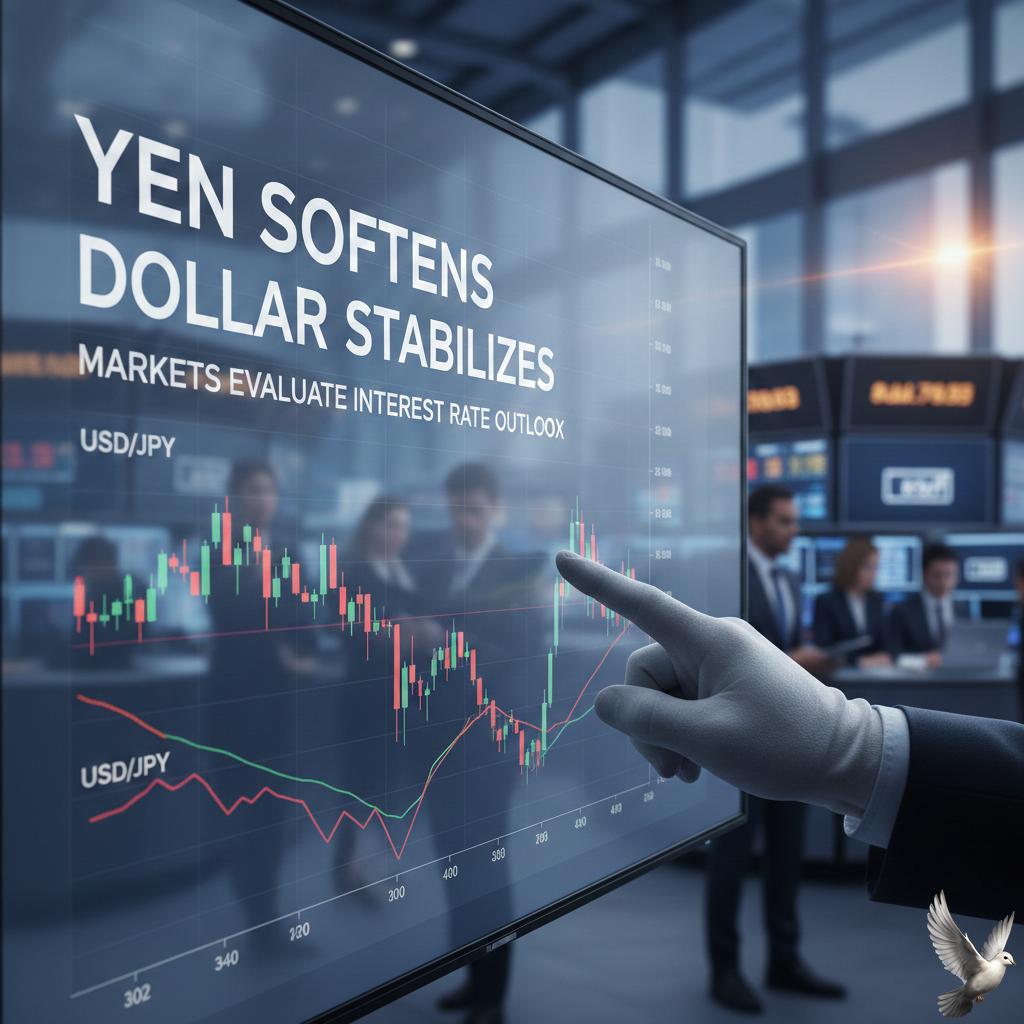 Yen Softens and Dollar Stabilizes as Markets Evaluate Interest Rate Outlook