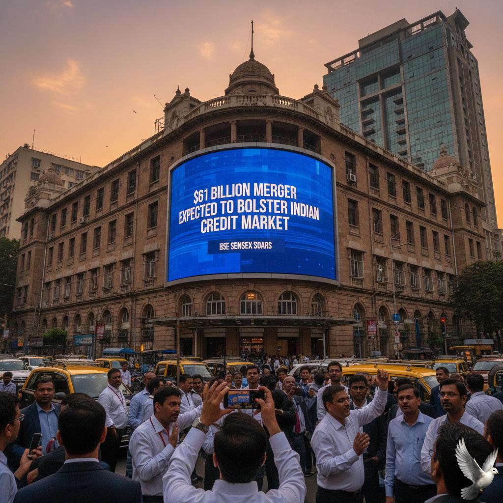$61 Billion Merger Expected to Bolster Indian Credit Market