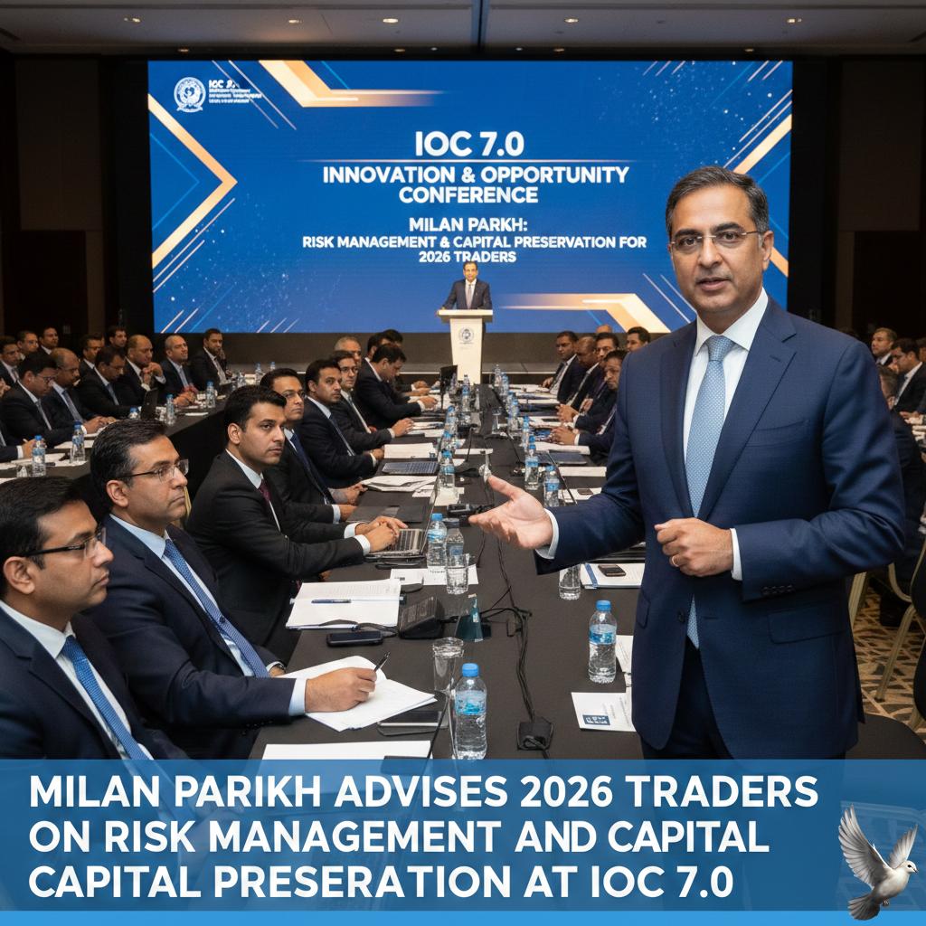 Milan Parikh Advises 2026 Traders on Risk Management and Capital Preservation at IOC 7.0