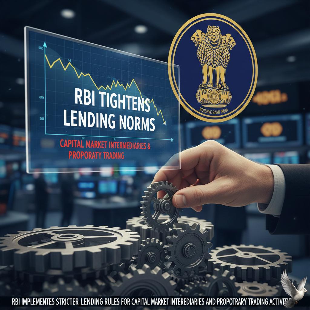RBI Tightens Lending Norms for Capital Market Intermediaries and Proprietary Trading Activities