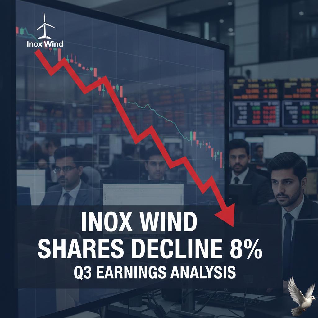 Inox Wind Shares Decline 8% Following Q3 Earnings Analysis