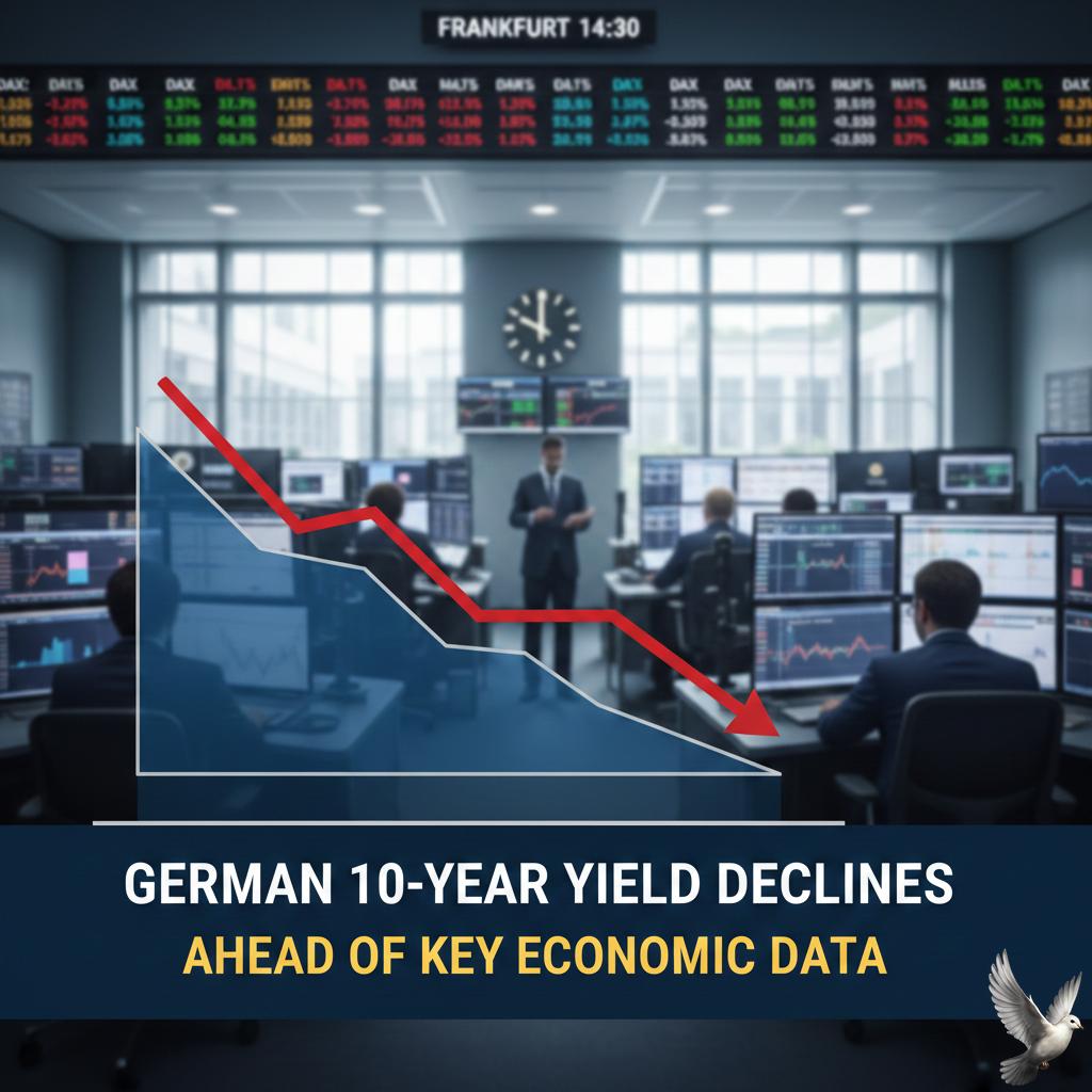 German 10-Year Yield Declines Ahead of Key Economic Data