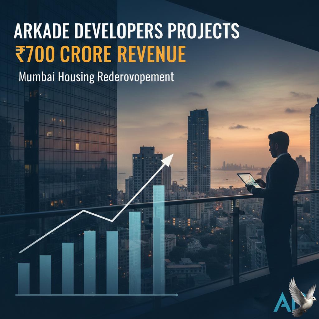 Arkade Developers Projects Rs 700 Crore Revenue from Mumbai Housing Redevelopment