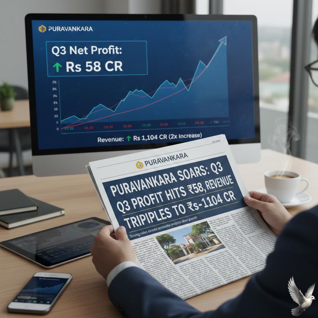 Puravankara Q3 net profit reaches Rs 58 crore as revenue triples to Rs 1,104 crore