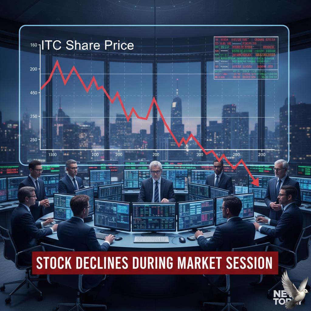 ITC Share Price Performance: Stock Declines during Market Session