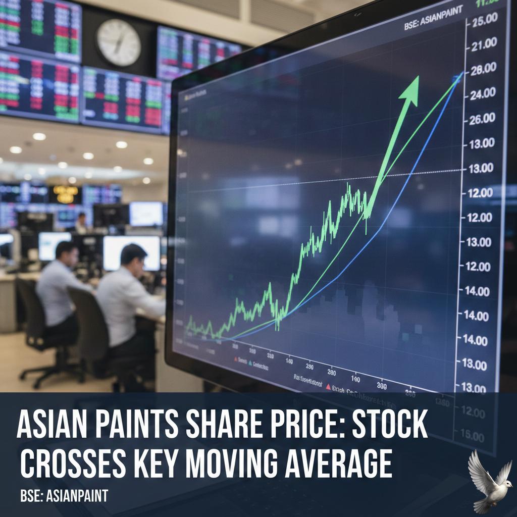 Asian Paints Share Price: Stock Crosses Key Moving Average