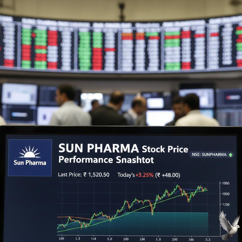 Sun Pharma Stock Price Performance Snapshot