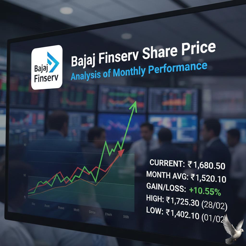 **Bajaj Finserv Share Price: Analysis of Monthly Performance**