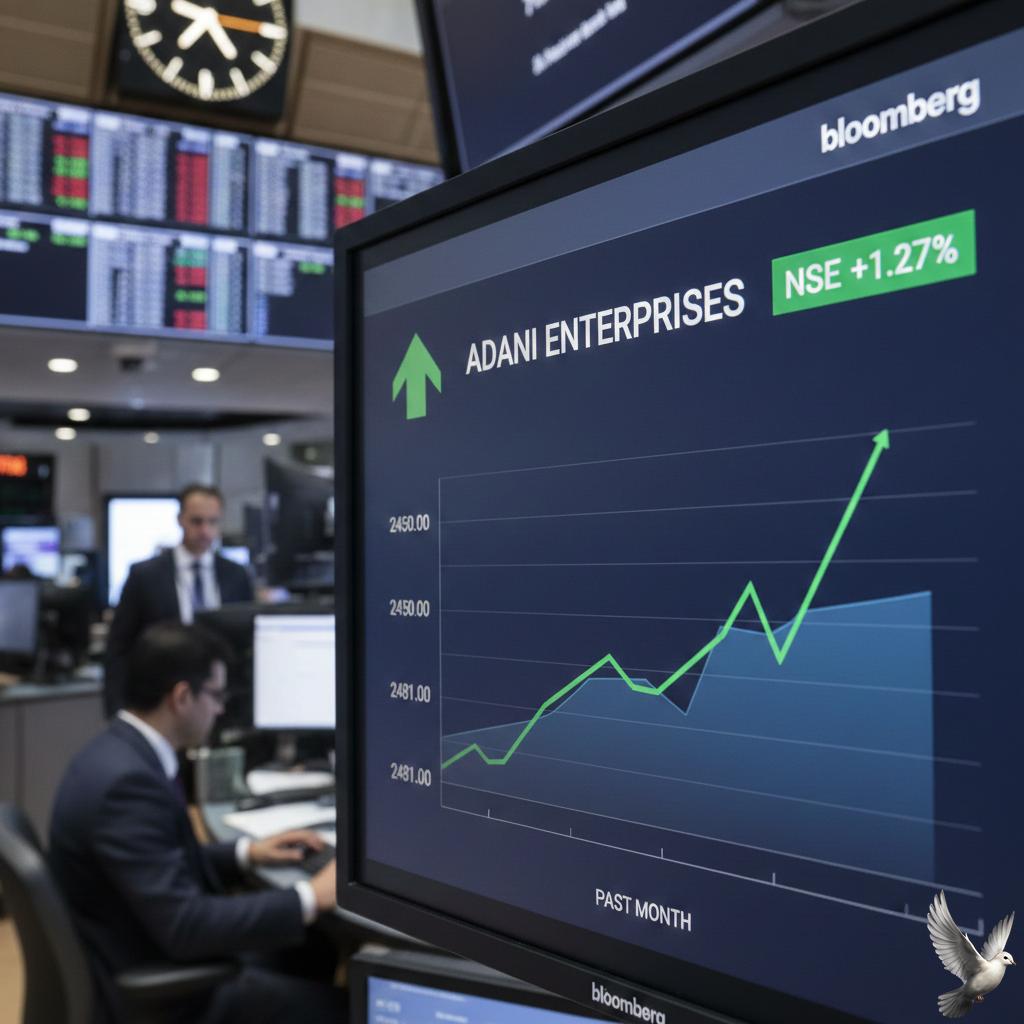 Adani Enterprises share price rises 1.27% over the past month
