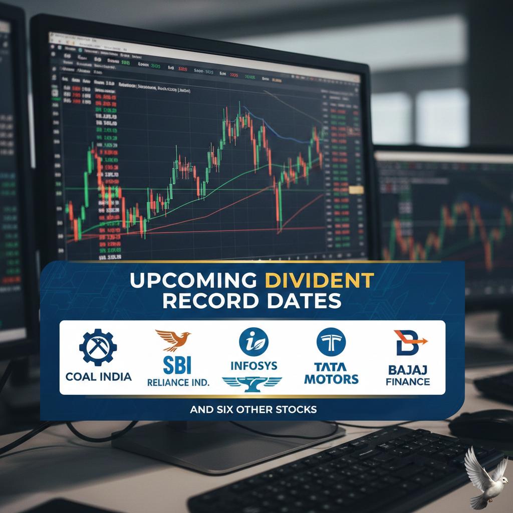 Upcoming Dividend Record Dates for Coal India, HAL, and Six Other Stocks