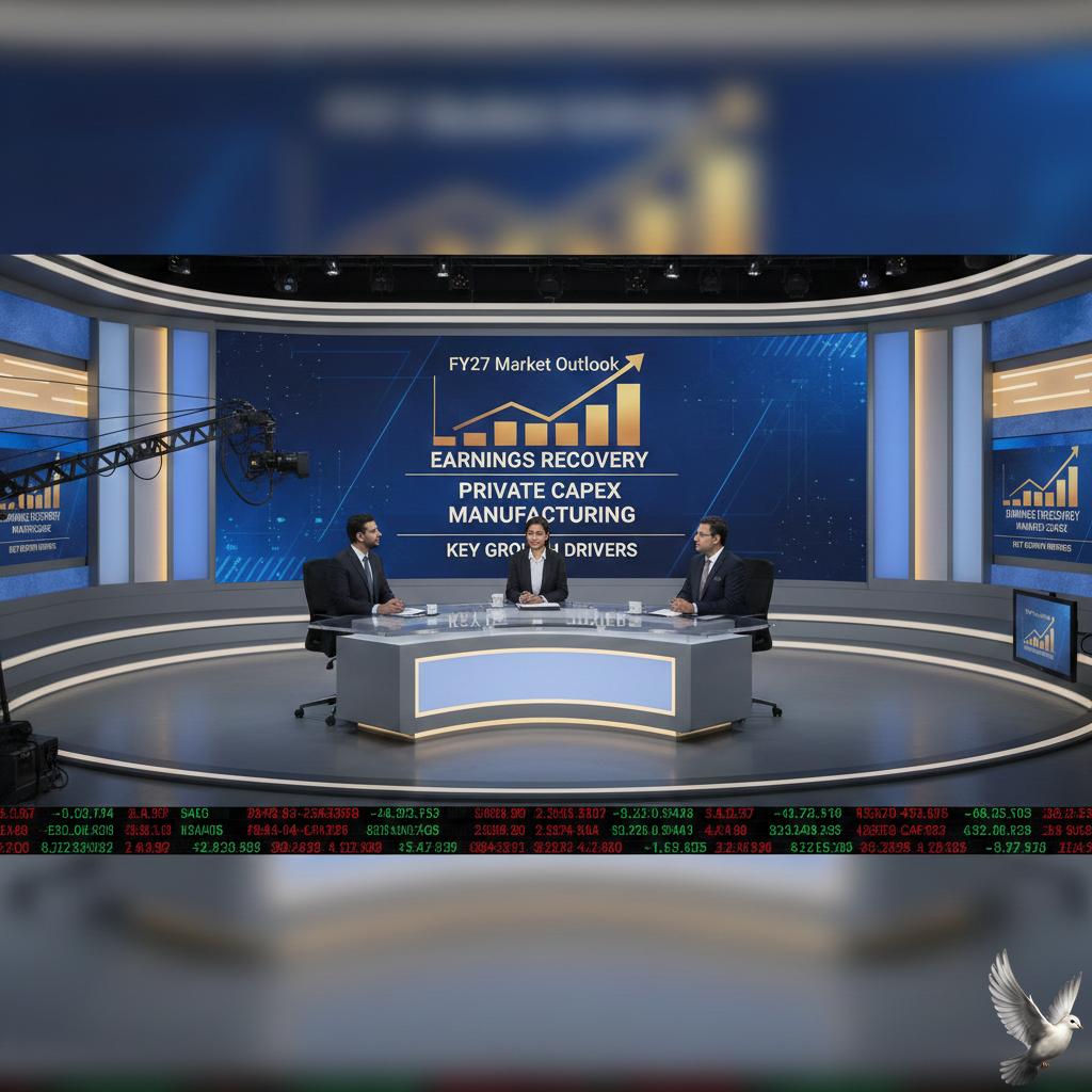 FY27 Market Outlook: Earnings Recovery, Private Capex, and Manufacturing Identified as Key Growth Drivers