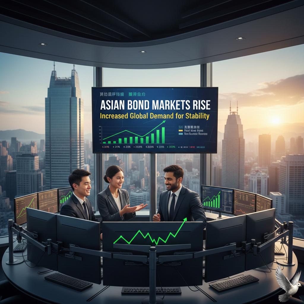 Asian Bond Markets Rise Amid Increased Global Demand for Stability