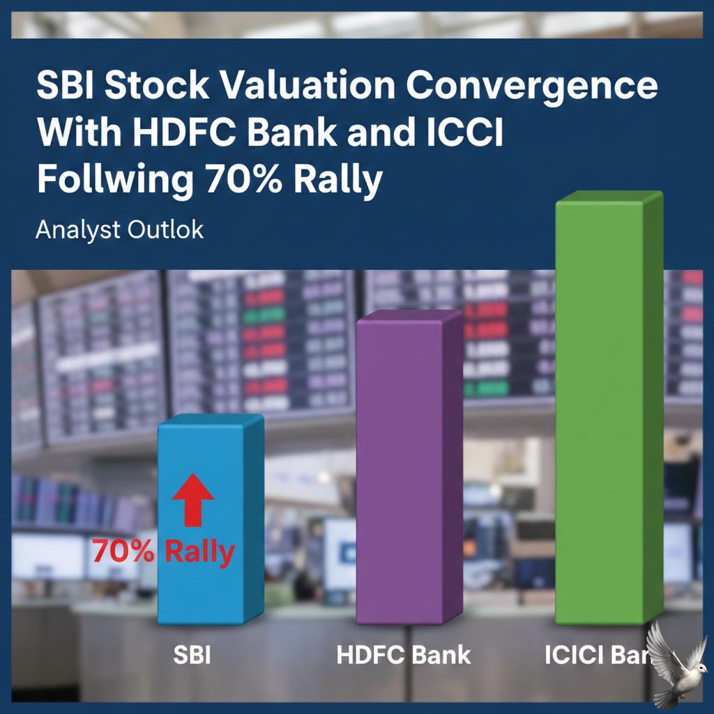SBI Stock Valuation Convergence With HDFC Bank and ICICI Following 70% Rally: Analyst Outlook