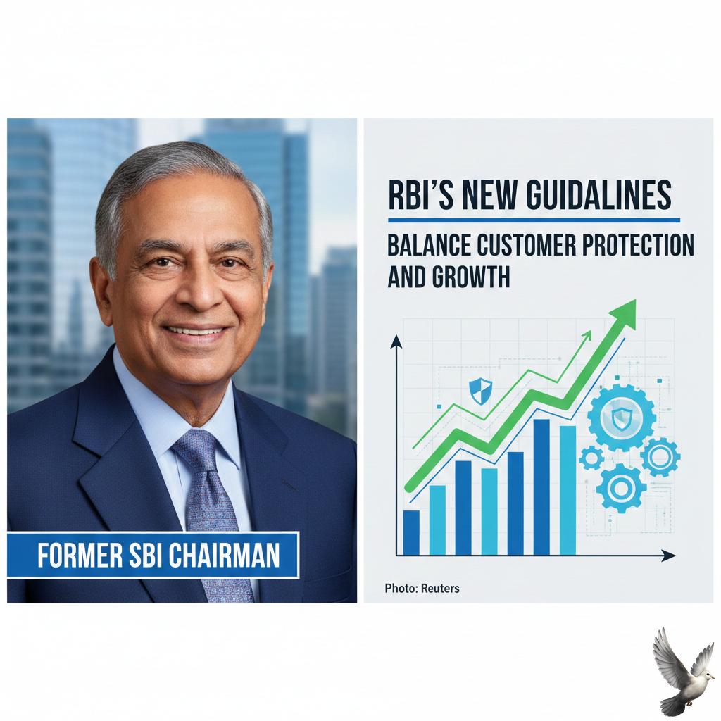 **RBI’s New Guidelines Balance Customer Protection and Growth, Says Former SBI Chairman**