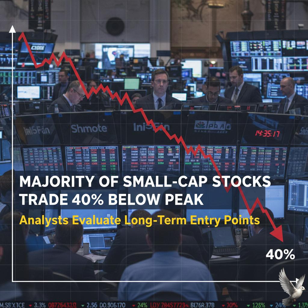Majority of Small-cap Stocks Trade 40% Below Peak as Analysts Evaluate Long-Term Entry Points