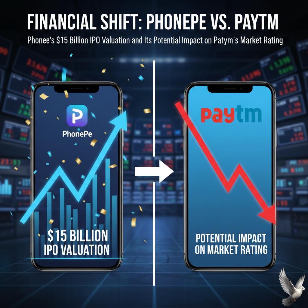 PhonePe’s $15 Billion IPO Valuation and Its Potential Impact on Paytm’s Market Rating