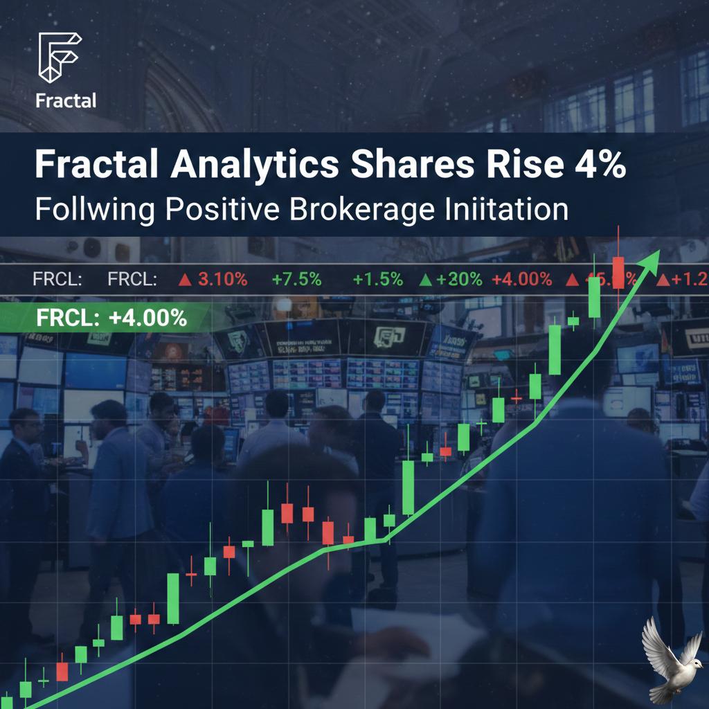 Fractal Analytics Shares Rise 4% Following Positive Brokerage Initiation