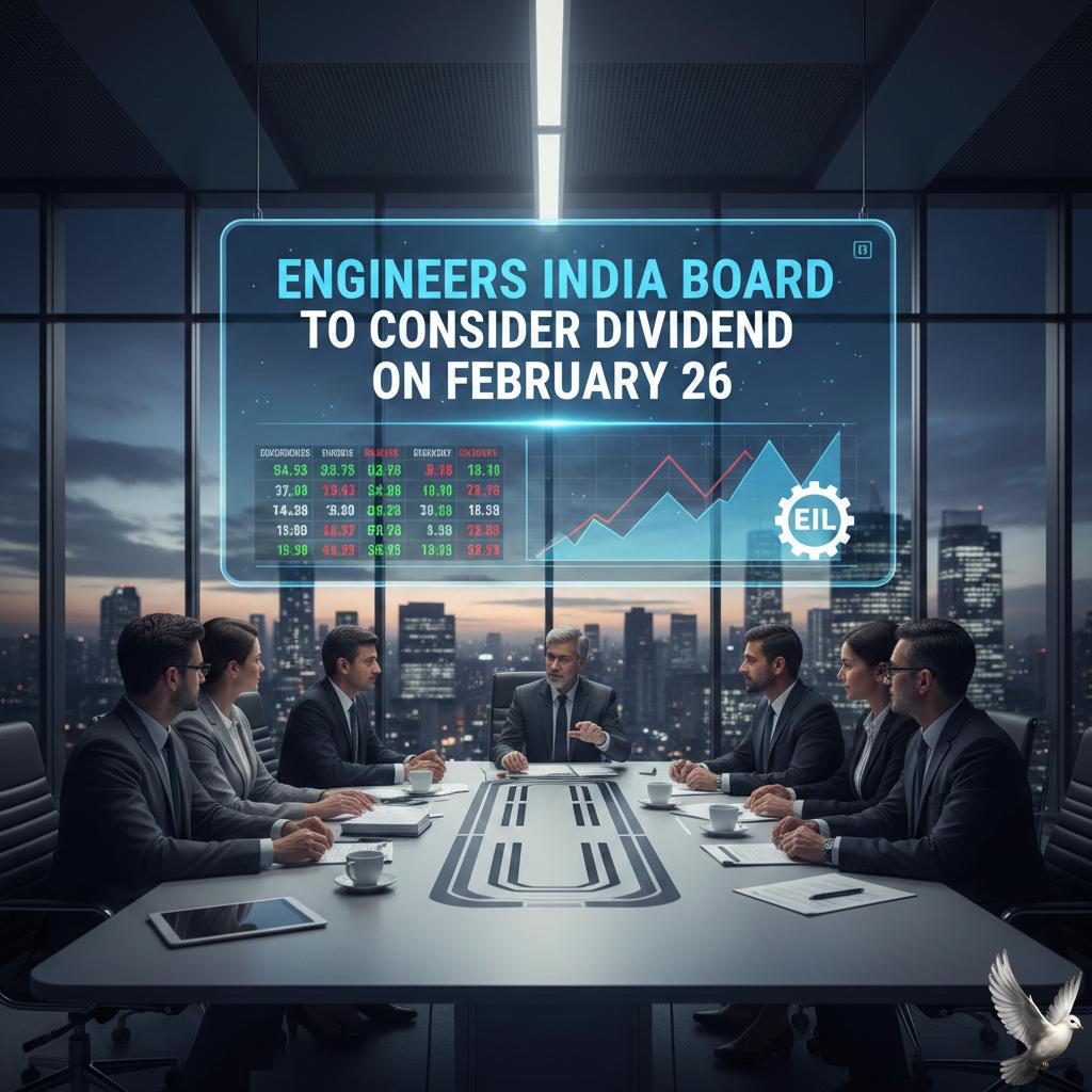 Engineers India Board to Consider Dividend on February 26