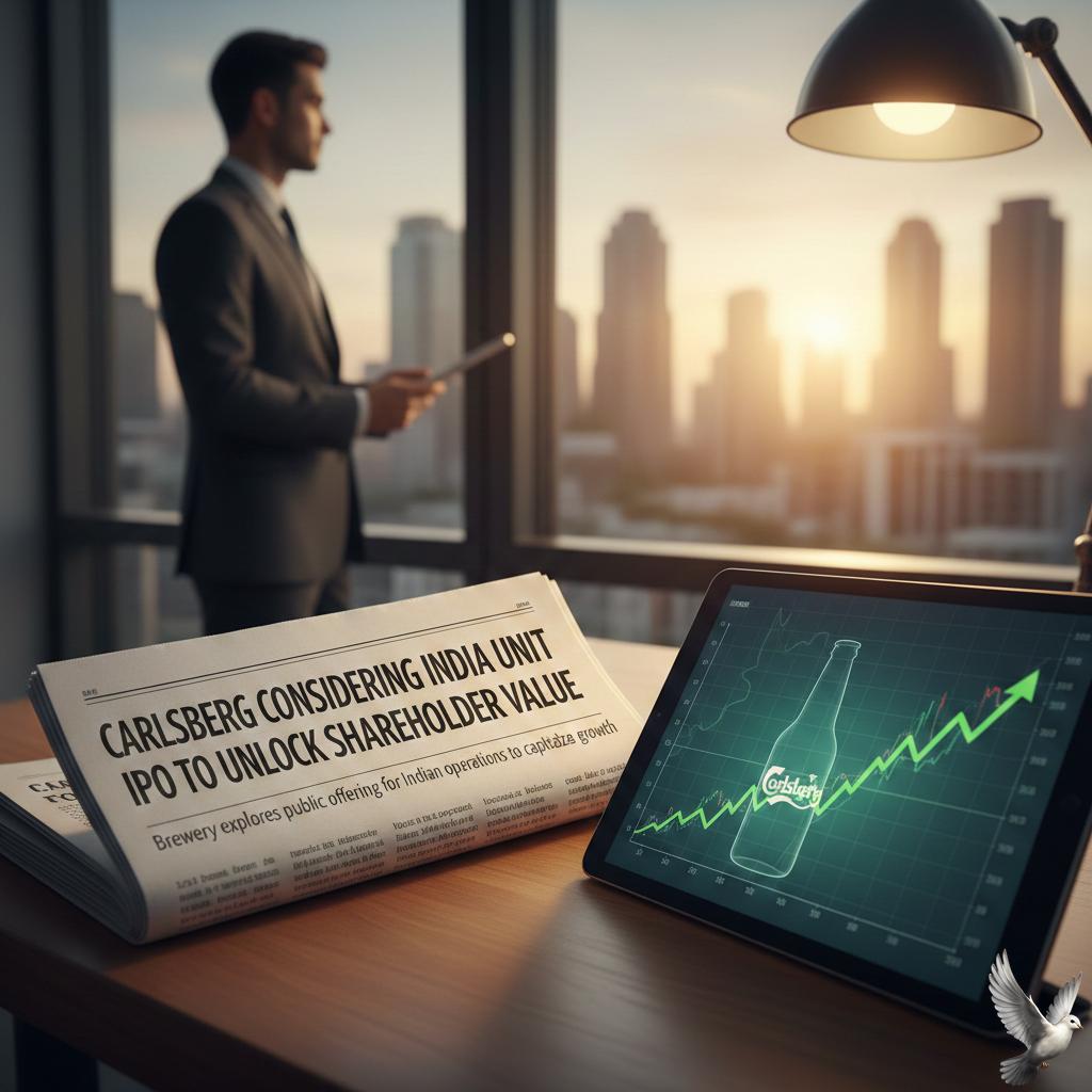 **Carlsberg Considering India Unit IPO to Unlock Shareholder Value**