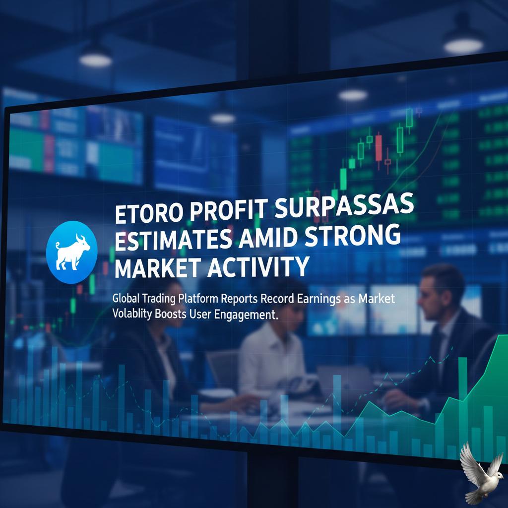 eToro Profit Surpasses Estimates Amid Strong Market Activity