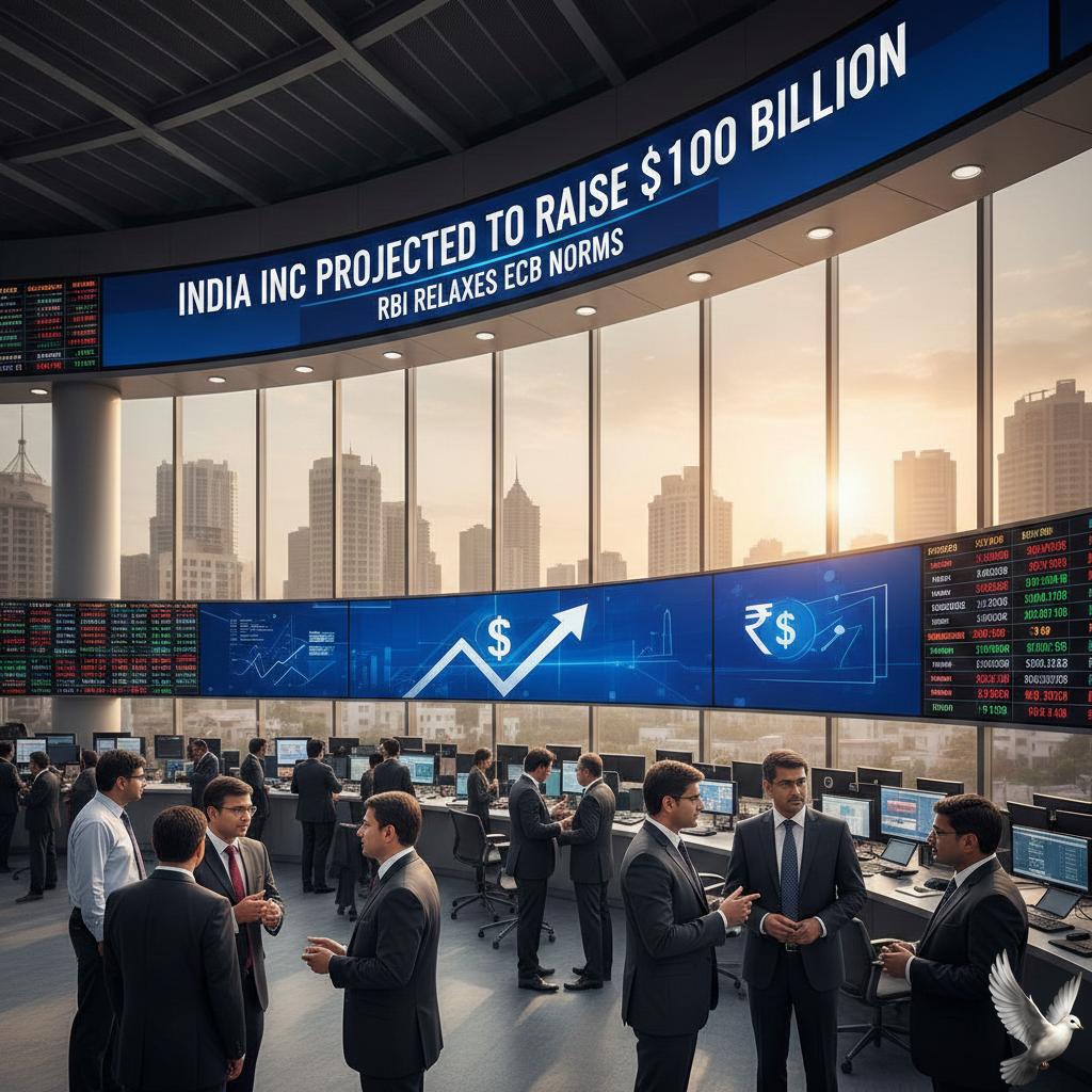 India Inc Projected to Raise $100 Billion Following RBI Relaxation of ECB Norms