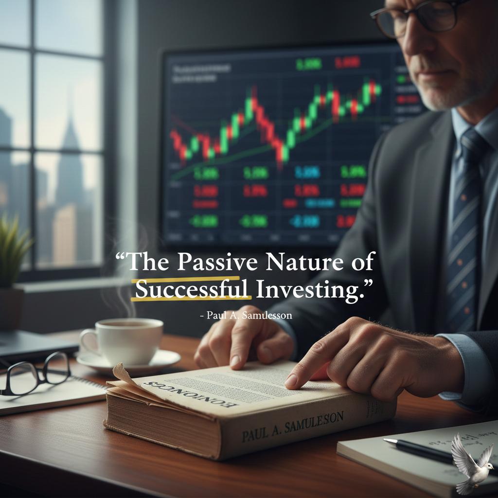 Paul Samuelson on the Passive Nature of Successful Investing