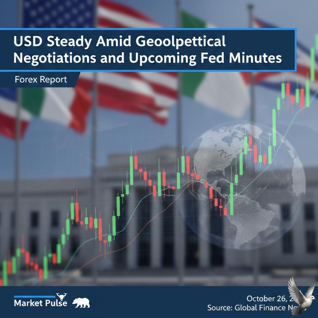 USD Steady Amid Geopolitical Negotiations and Upcoming Fed Minutes