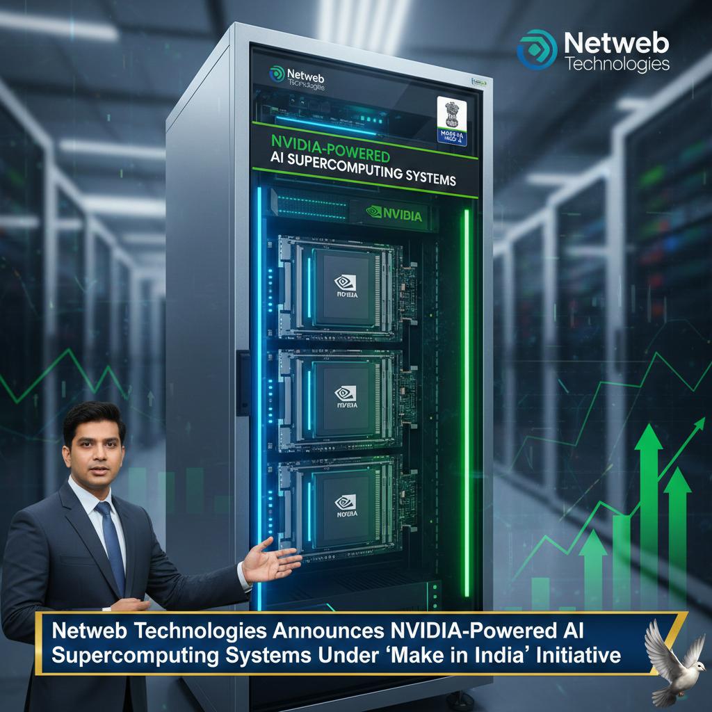 Netweb Technologies Announces NVIDIA-Powered AI Supercomputing Systems Under ‘Make in India’ Initiative

**
