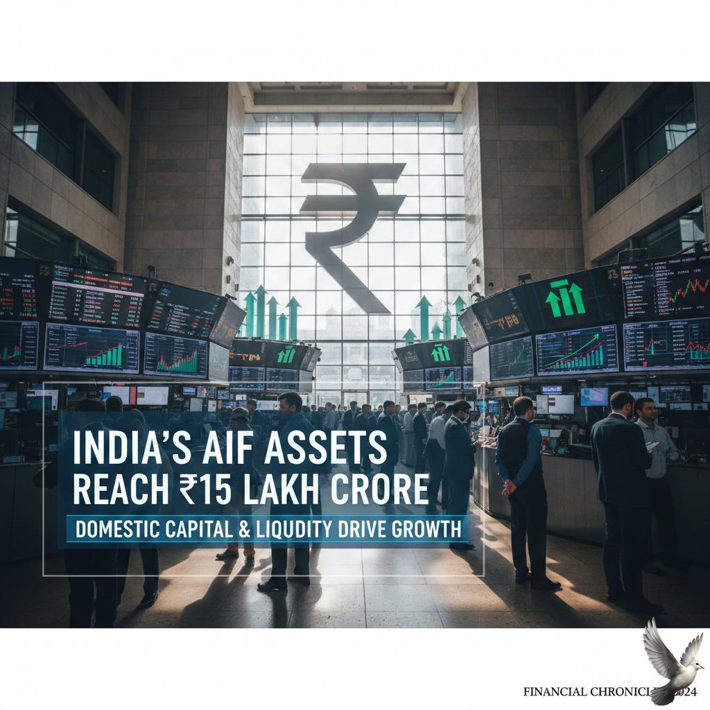 India’s AIF Assets Reach Rs 15 Lakh Crore Amid Growth in Domestic Capital and Liquidity
