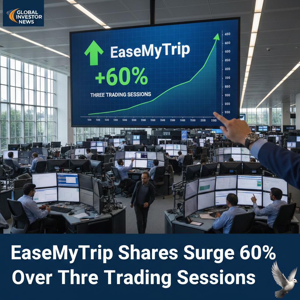 EaseMyTrip Shares Surge 60% Over Three Trading Sessions