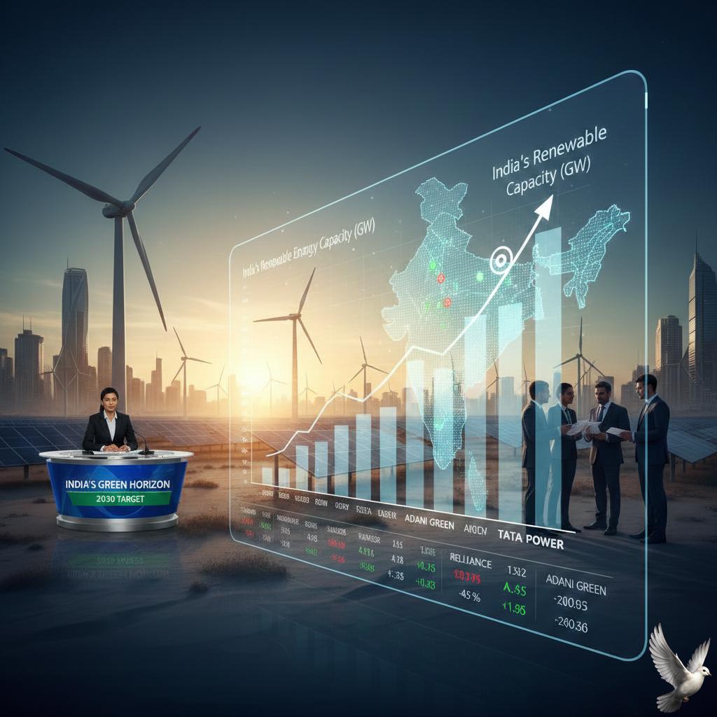 Analyzing India's Progress Toward the 500 GW Renewable Energy Target by 2030