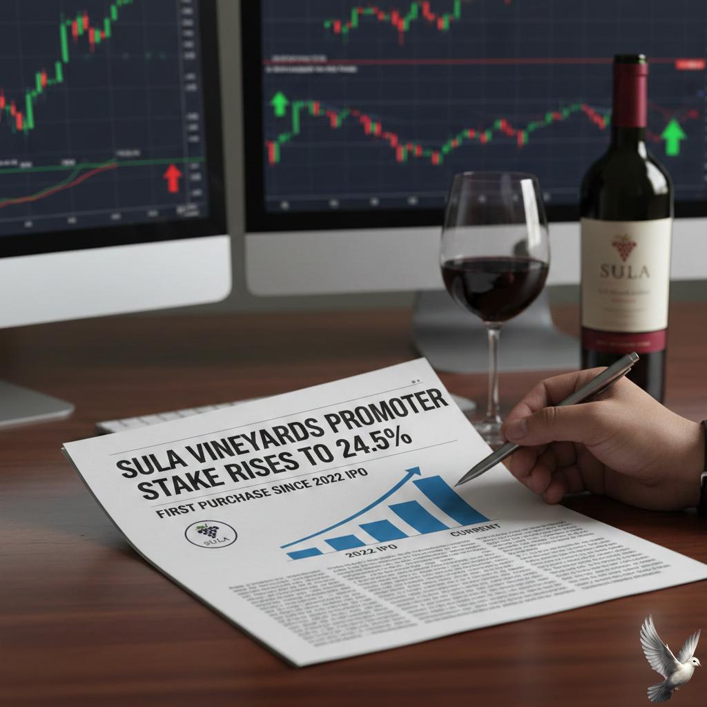 Sula Vineyards Promoter Stake Increases to 24.5% in First Purchase Since 2022 IPO