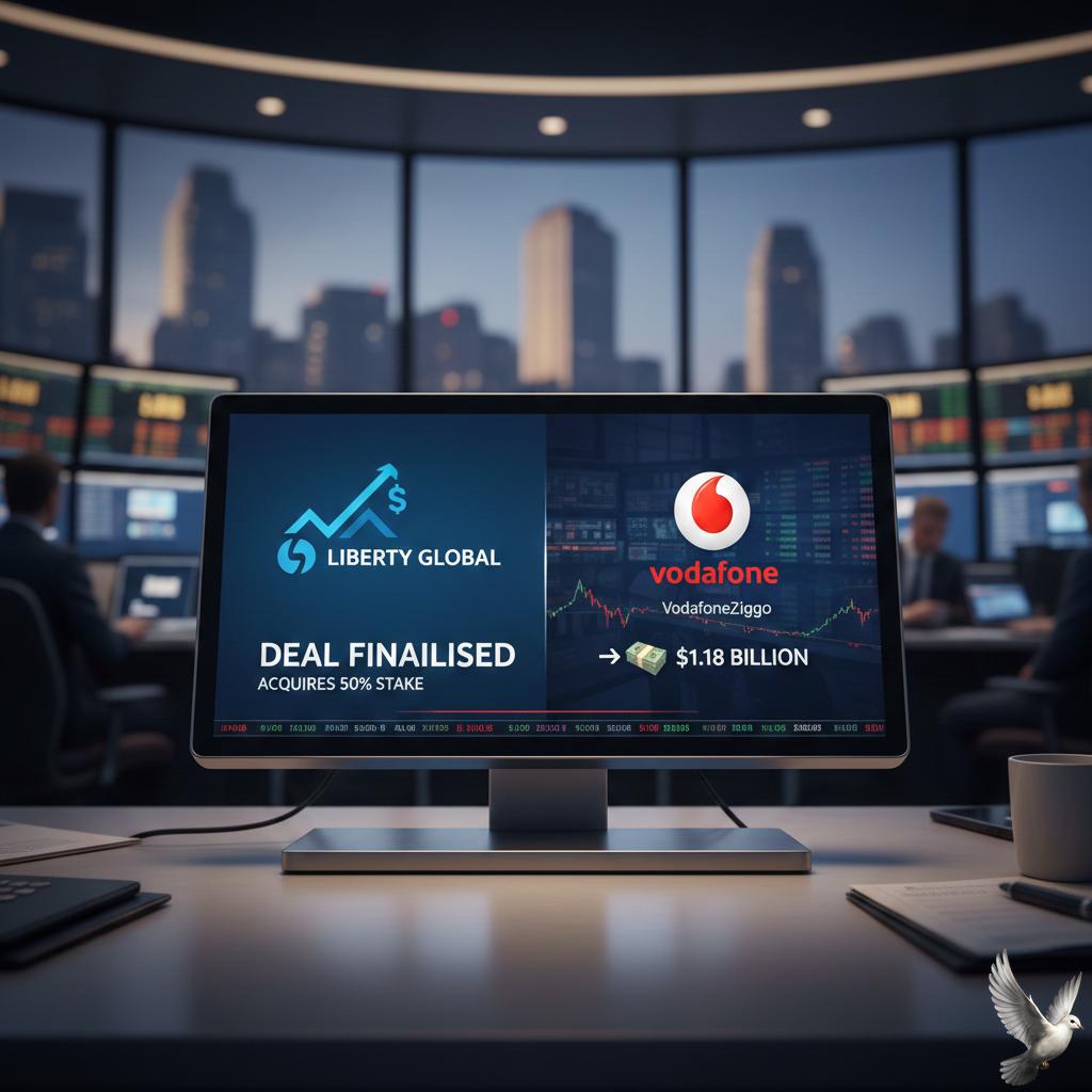 Liberty Global Acquires Vodafone’s 50% Stake in VodafoneZiggo for $1.18 Billion