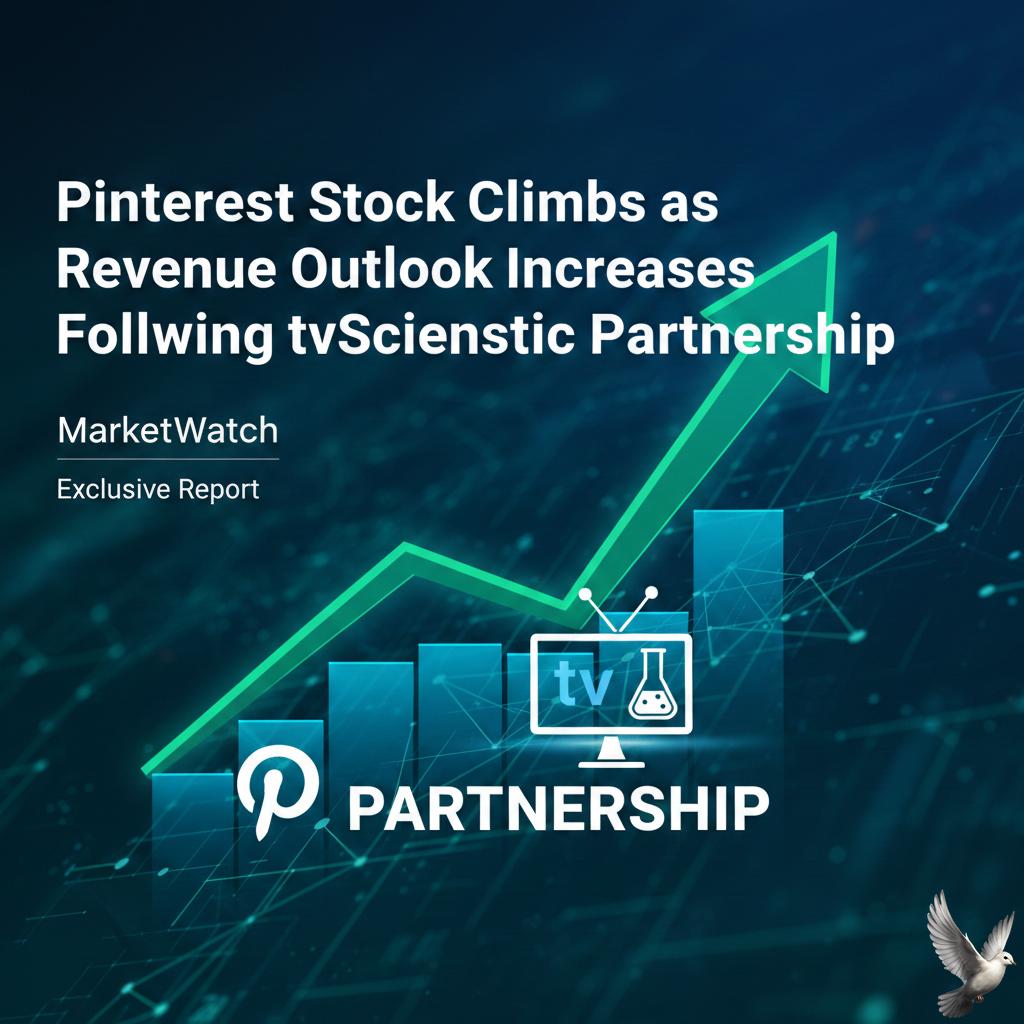 **Pinterest Stock Climbs as Revenue Outlook Increases Following tvScientific Partnership**