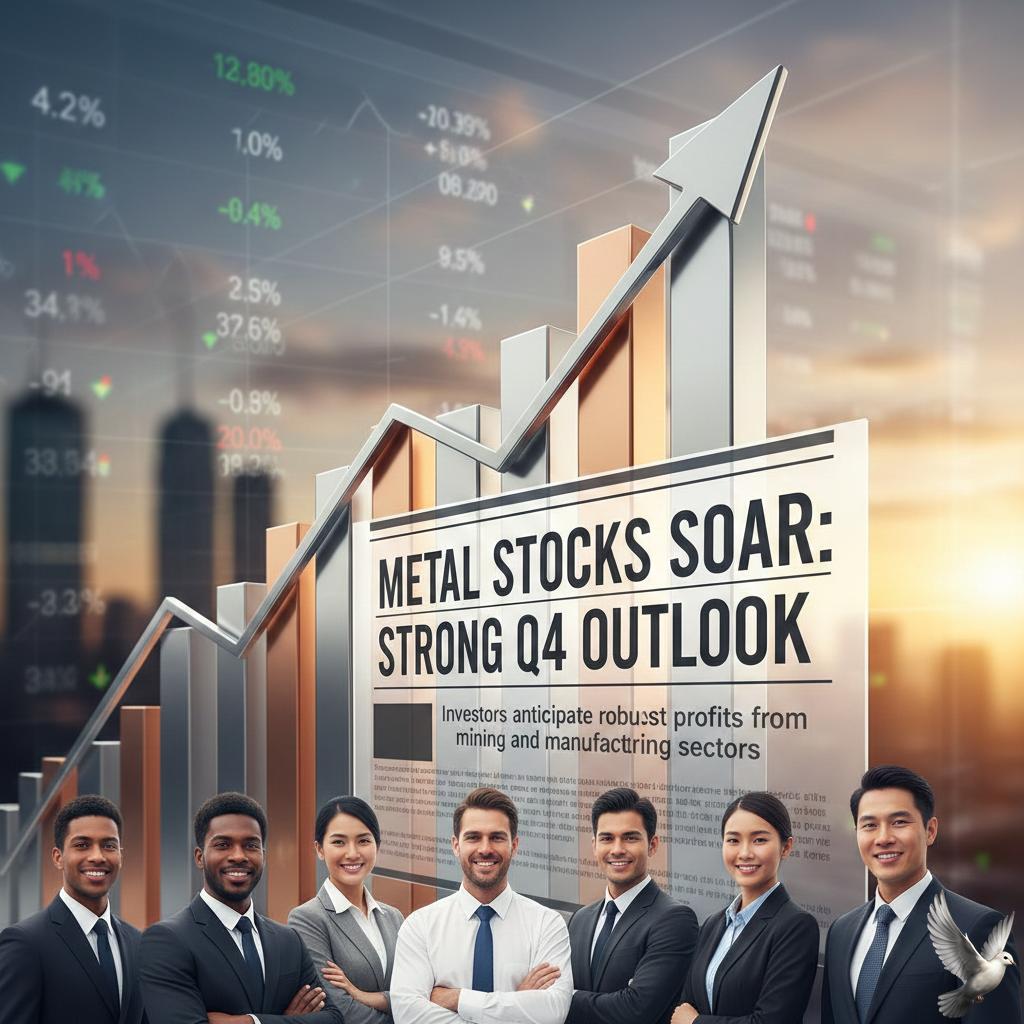 Metal Stocks Rise on Expectations of Strong Q4 Results
