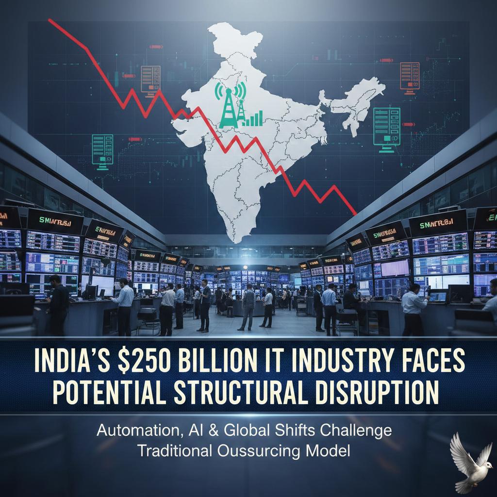 India's $250 Billion IT Industry Faces Potential Structural Disruption