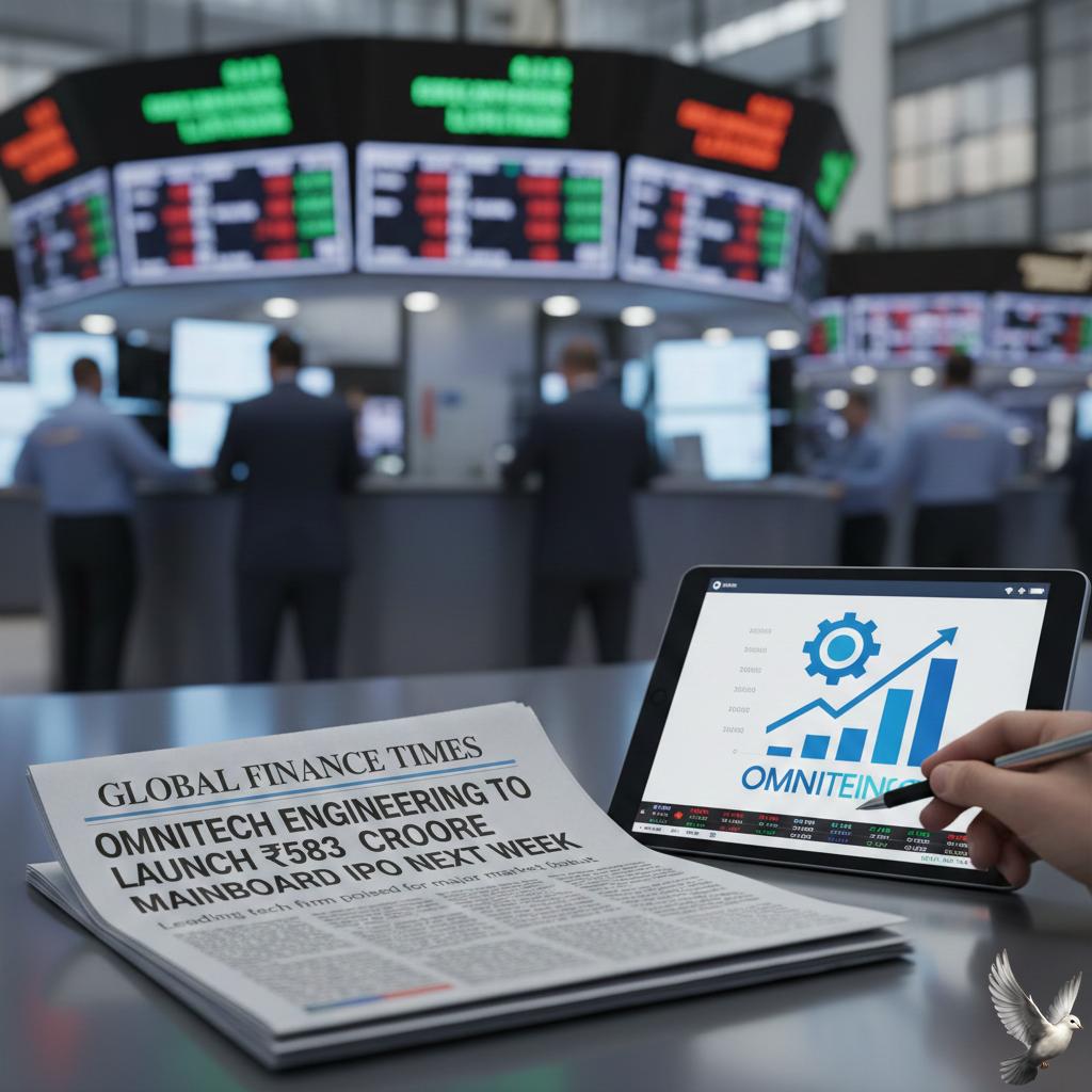 Omnitech Engineering to Launch ₹583 Crore Mainboard IPO Next Week