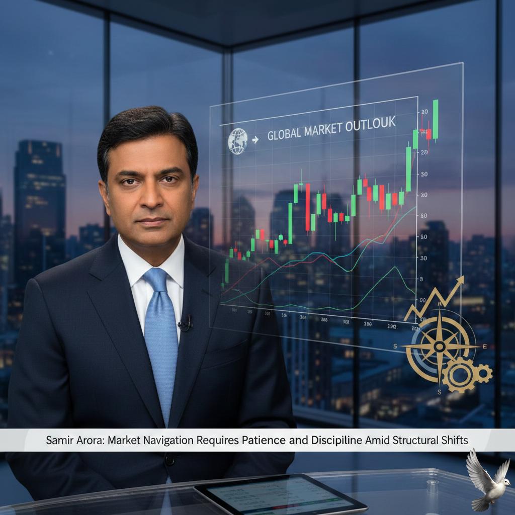 Samir Arora: Market Navigation Requires Patience and Discipline Amid Structural Shifts