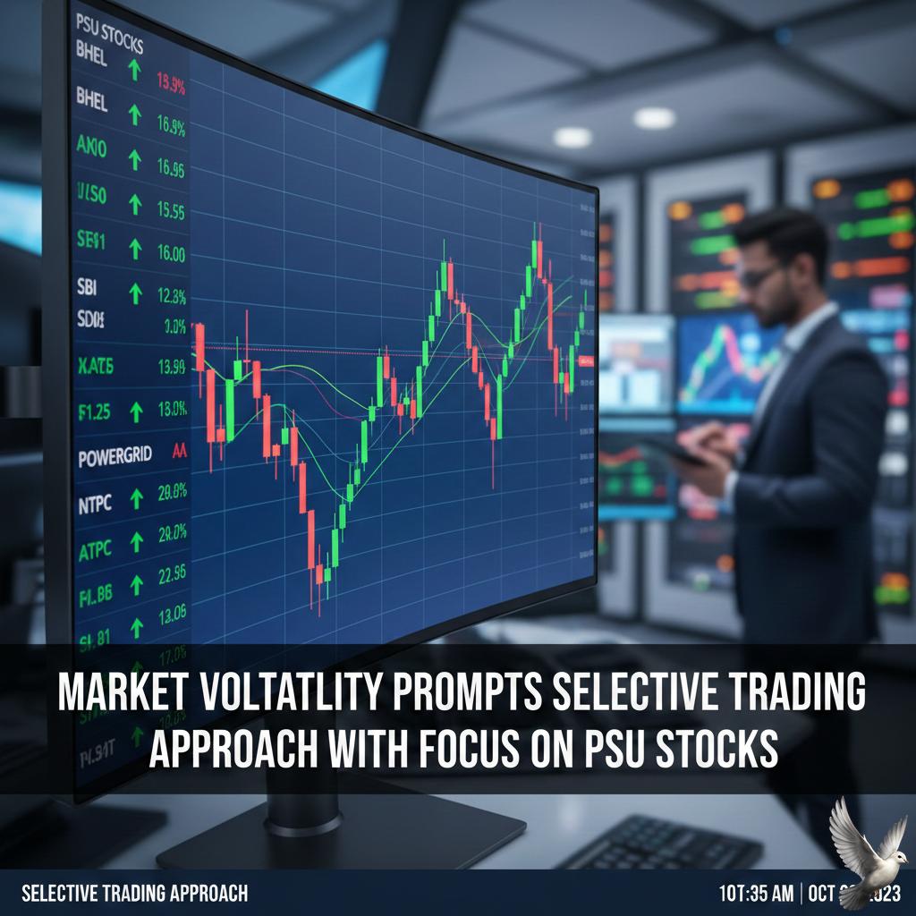 Market Volatility Prompts Selective Trading Approach With Focus on PSU Stocks