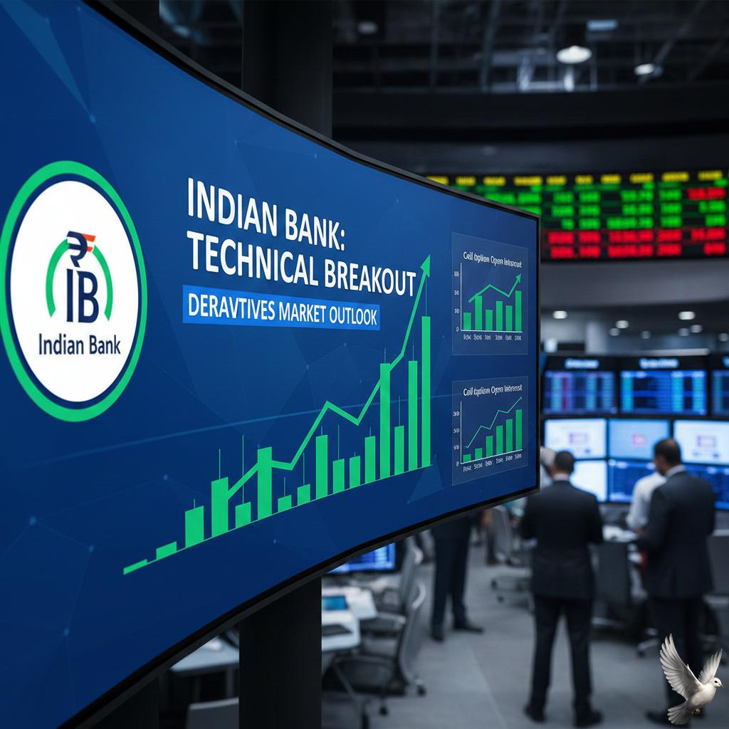 Indian Bank: Technical Breakout and Derivatives Market Outlook