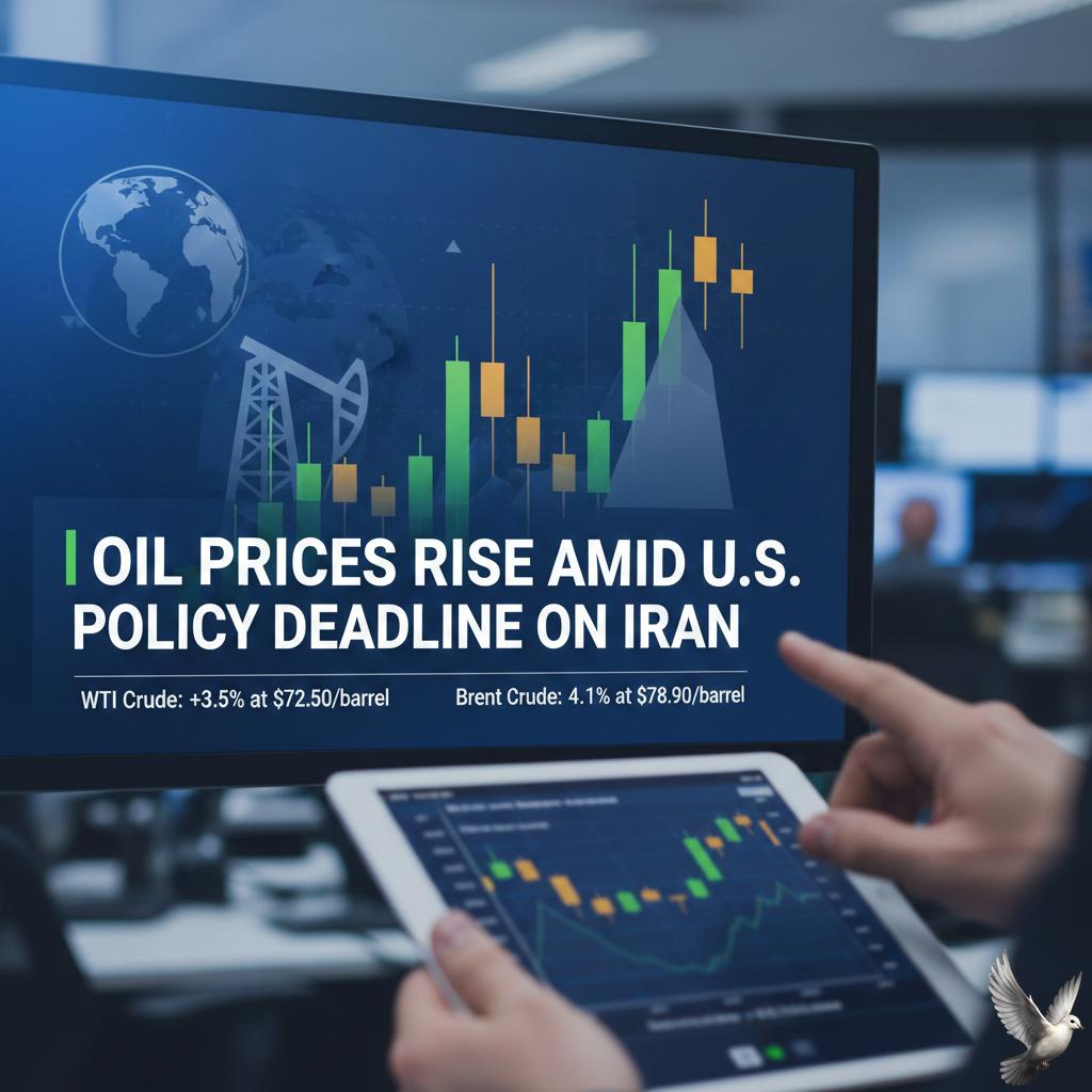 Oil Prices Rise Amid U.S. Policy Deadline on Iran