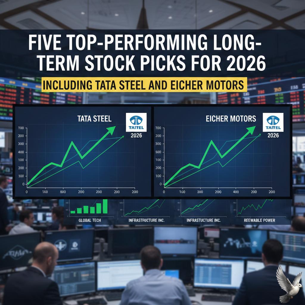 Five Top-Performing Long-Term Stock Picks for 2026 Including Tata Steel and Eicher Motors