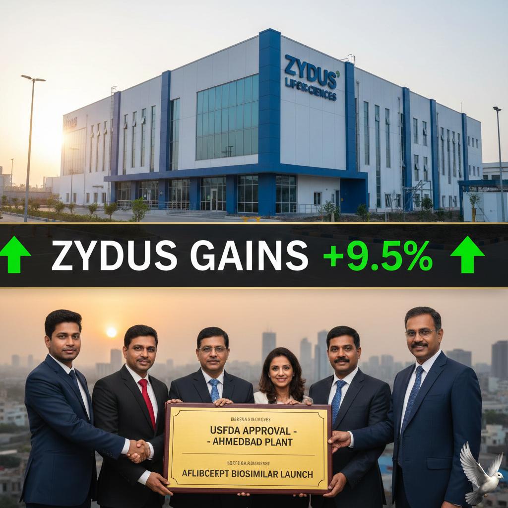 Zydus Lifesciences Gains USFDA Approval for Ahmedabad Plant and Aflibercept Biosimilar Launch