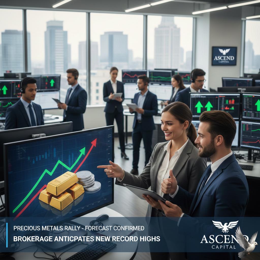 Brokerage Anticipates New Record Highs Following Accurate Precious Metals Forecast