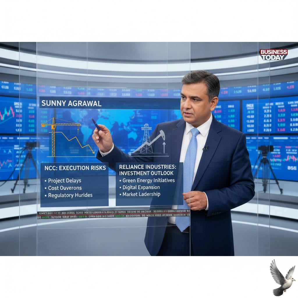 Sunny Agrawal Analyzes Execution Risks for NCC and Investment Outlook for Reliance Industries