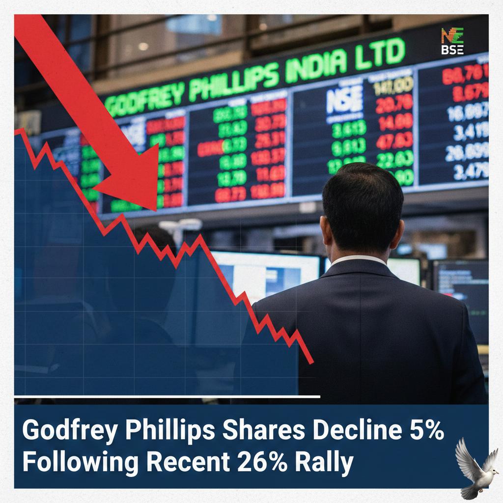 Godfrey Phillips Shares Decline 5% Following Recent 26% Rally