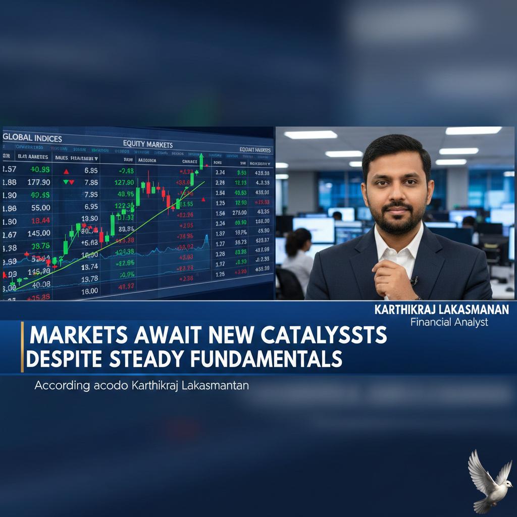 Markets Await New Catalysts Despite Steady Fundamentals, According to Karthikraj Lakshmanan