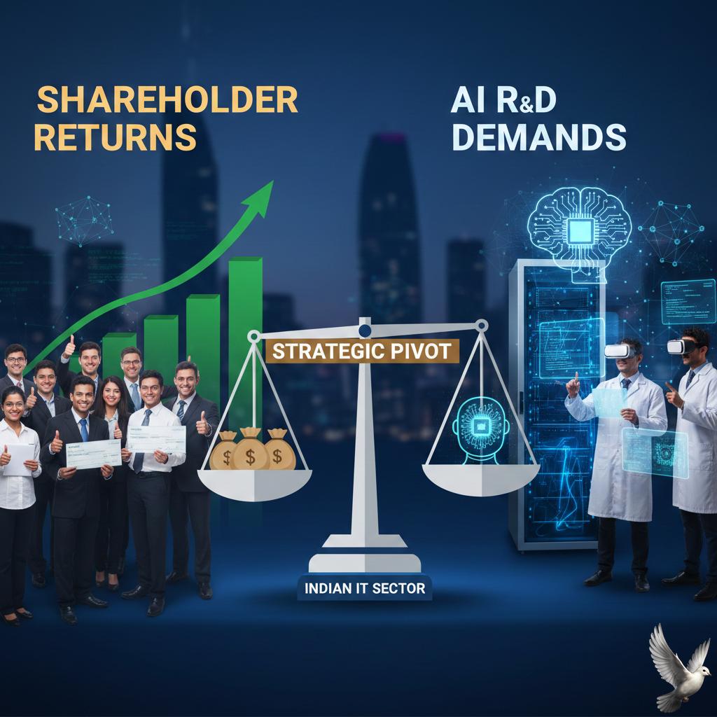 Indian IT Sector's Strategic Pivot: Balancing Shareholder Returns with AI R&D Demands
