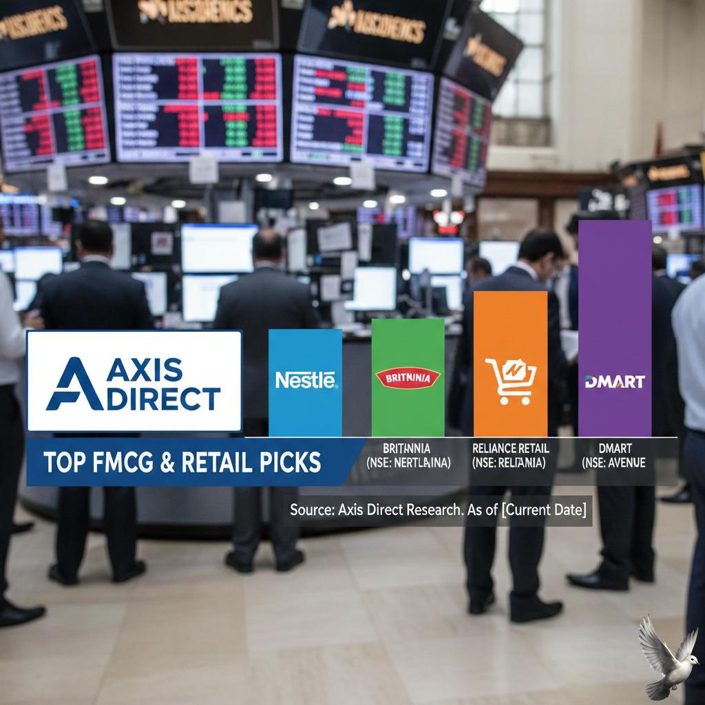 Axis Direct Selects Nestle and Britannia Among Top Four FMCG and Retail Stock Picks